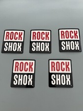 5x ROCK SHOX AUFKLEBER 65x75