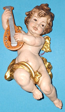 Holzfigur geschnitzt, Engel