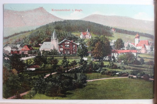 Krummhübel rsgb - ak,