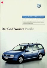 293610) VW Golf IV Variant - Pacific - Prospekt 05/2004