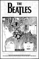 BEATLES POSTER REVOLVER ALBUM