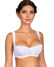 Balconette Bügel BH weiß