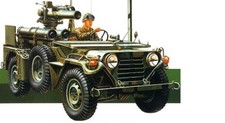 Tamiya 35125 - 1/35 US M151A2 Ford Mutt Mit Tow Missile - Neu