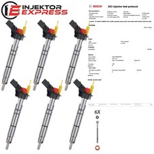 6x 0445115027 Injektor Einspritzdüse Mercedes-Benz A6420701387 0445115064