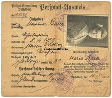 Orig. Personal-Ausweis der