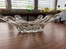 Vintage Kristall Glasschale -