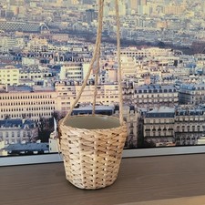 IKEA FRIDFULL Übertopf Rattan