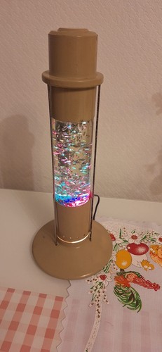 Glitzerlampe vintage lavalampe - glitzerlampe,