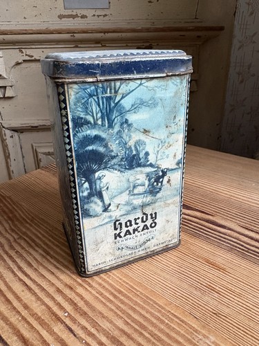 Antike hardy kakao blechdose - antike,