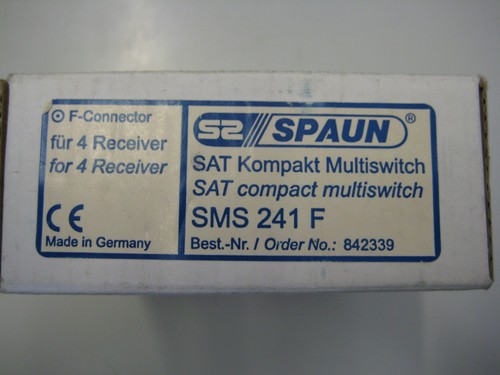 Spaun kompakt multiswitch sms - spaun,