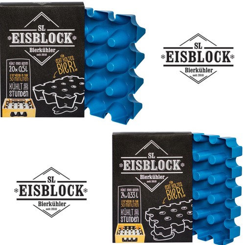 Eisblock bierkühler - eisblock,