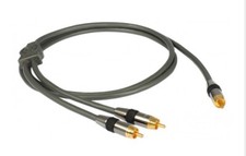 Y-Cinch Subwooferkabel von Goldkabel Länge 7,50m