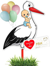 Klapperstorch Baby Blau, 100