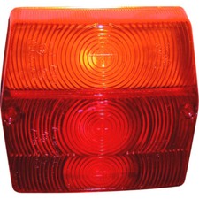 Heckleuchte Ersatzlichtscheibe Aspöck für Minipoint, beidseitig