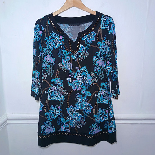 David emmanuel damen top - david, blau