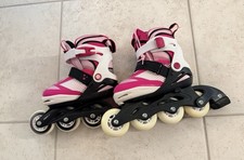 Inline Skates für Kinder Mädchen, Verstellbar Inliner Skates Rollschuhe  29 -33 