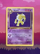 Pokemon Karte Hypno Fossil 1