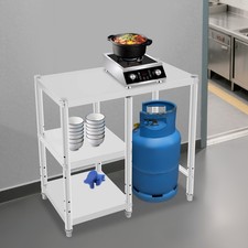 80cm Edelstahl Arbeitstisch