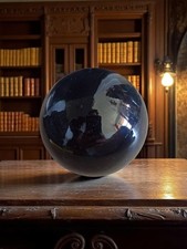 Vintage signierte Glaskugel