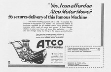 ATCO Motormäher Oldtimer