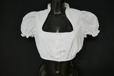 Gr.38 Dirndlbluse weiß Bluse