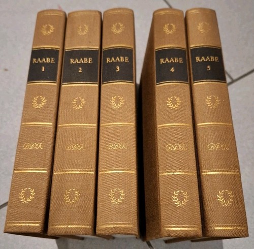 Raabes werke fünf 5 - raabes,