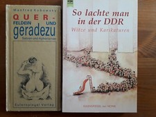 Paket Konvolut 2x Witze Karikaturen So lachte man in der DDR