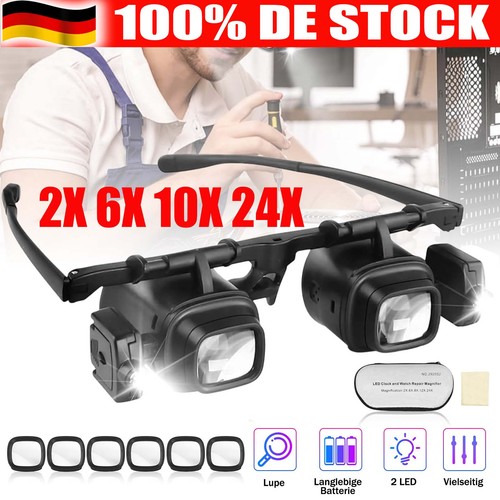 Led stirnlupe kopflupe - led,