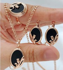 Schmuck Set  585er Roségold