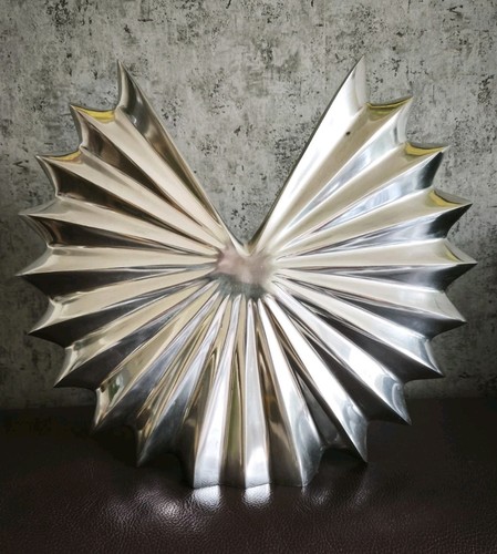 Große art deco metall vase - deco,