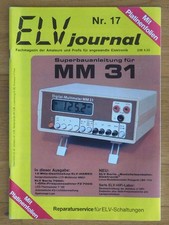 Elektronik-Zeitschrift – ELV journal Nr. 17, Sept./Okt. 1981