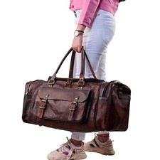 Rustikal Echtleder Reise