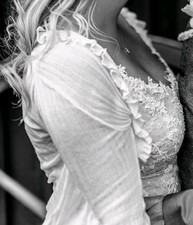 Brautkleid weiß Hochzeitskleid Standesamt Größe 42 Lohrengel