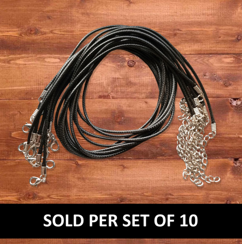 10er set gewachste - gewachste, kordeln
