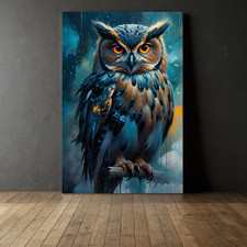 Eule Leinwandbild Mystisch