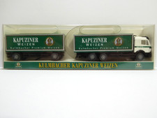 Wiking Werbemodell Kulmbacher Kapuziner Weizen MB SK Hängerzug  OVP Neu