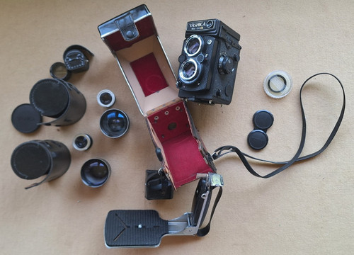Yashica mat 124g mit - mat-124g, tele-u