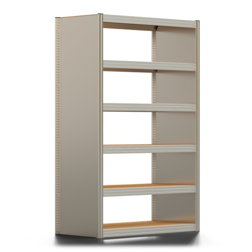 Archivregal mit seitenwand - mit,