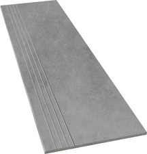 Treppenfliese Hometec Beton 30 x 120 cm anthrazit Bodenfliese Fliesen Fliese