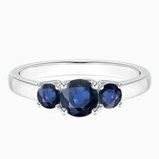 0,5 kt Trio Stein Ring Rund