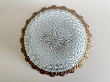 Antik Deckenlampe Messing mit