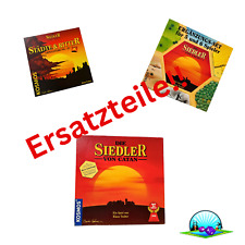 Siedler von Catan - Ersatzteile Grundspiel Städte Ritter Seefahrer Erweiterung