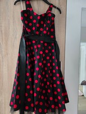 "Small Dot Dress" Mittellanges