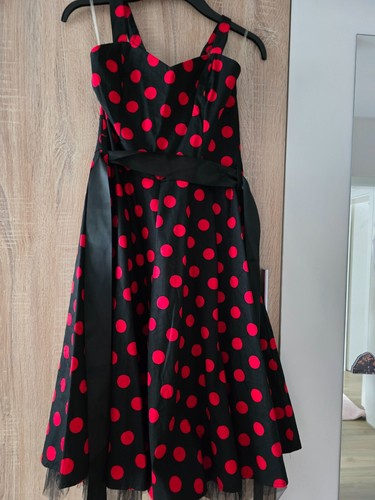 Small dot dress - dress", mittellanges