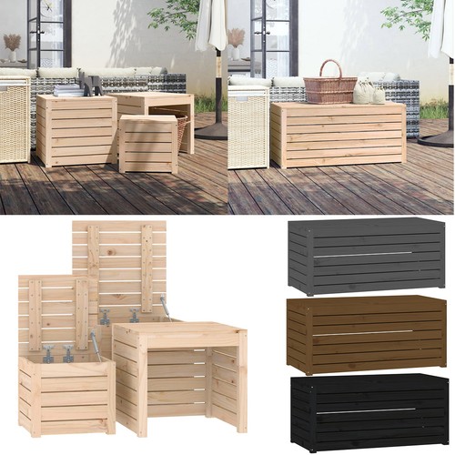 Gartenbox massivholz kiefer - gartenbox,