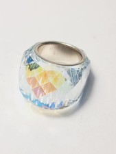 Swarovski Ring hell azorenblau