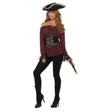 Piratenhemd für Damen