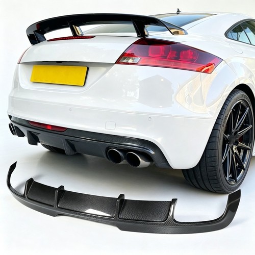 Carbon fiber rear bumper - carbon,