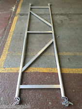 Albert 0026 Doppelgeländer Seitenschutz Geländer Rollgerüst Alu Gerüst b= 2,70 m