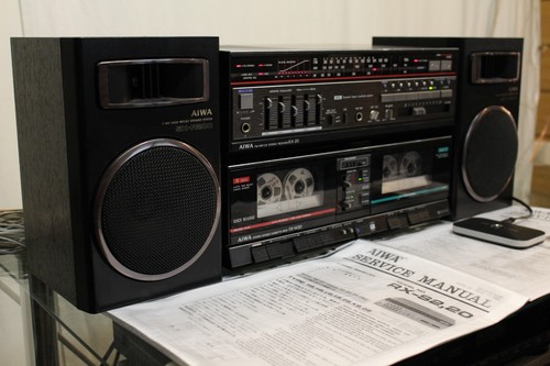 Midi stereo anlage aiwa 20 - aiwa, rx-20